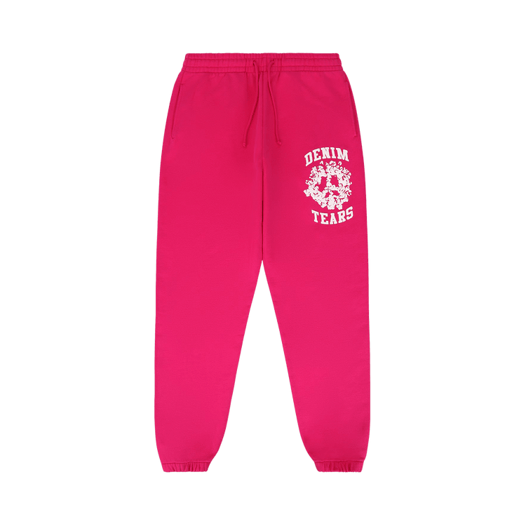 Denim Tears Denim University Sweatpants Pink/White - Im Your Wardrobe