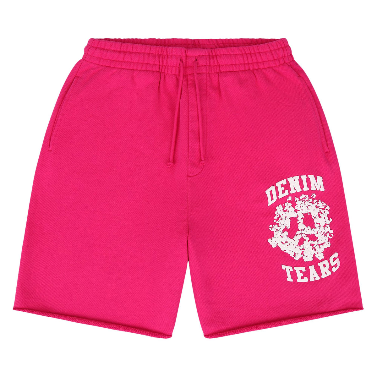Denim Tears Denim University Sweatshorts Pink/White - Im Your Wardrobe