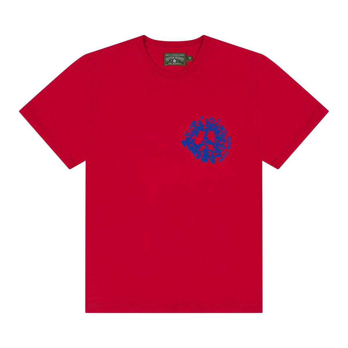Denim Tears Denim University Tee Red - Im Your Wardrobe