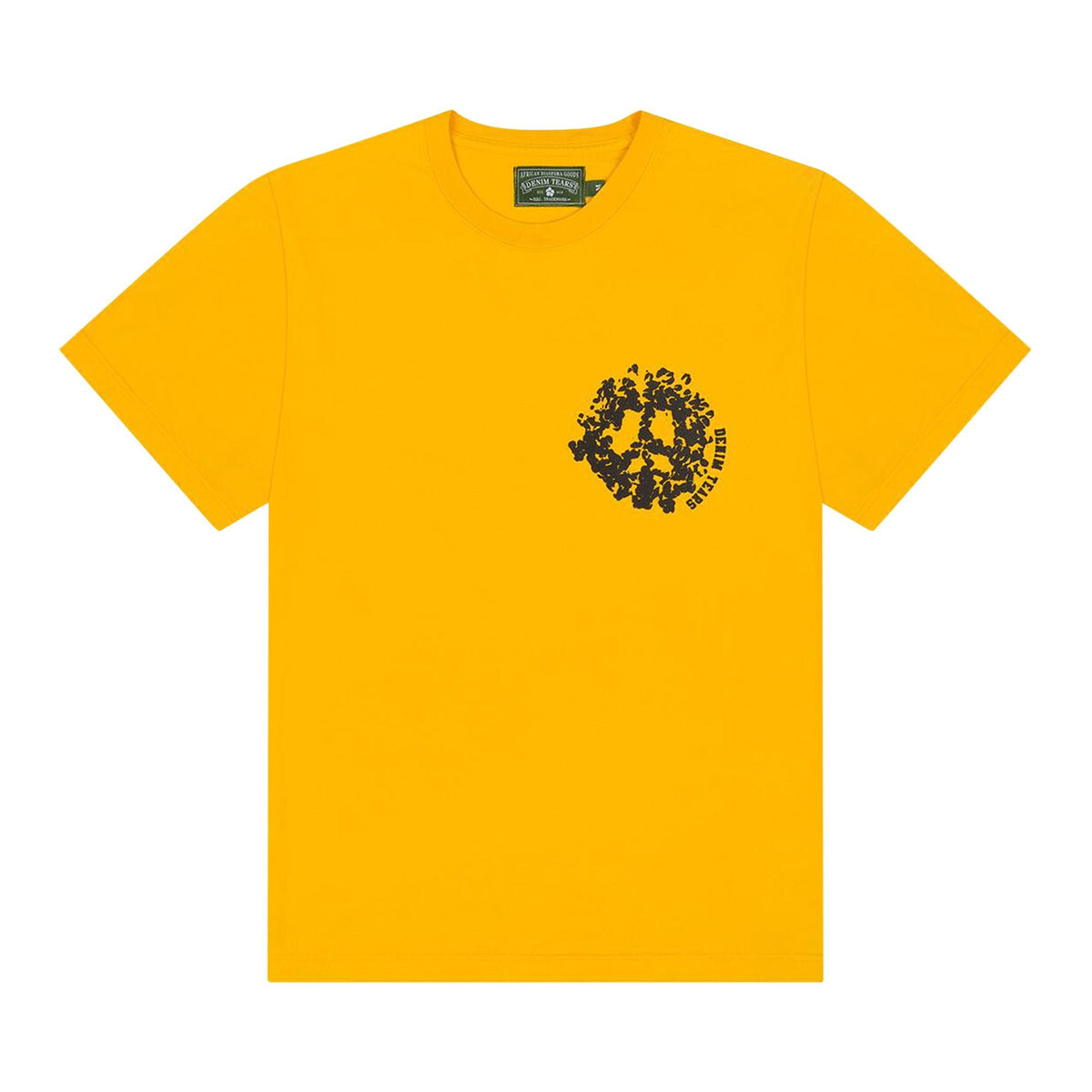Denim Tears Denim University Tee Yellow - Im Your Wardrobe