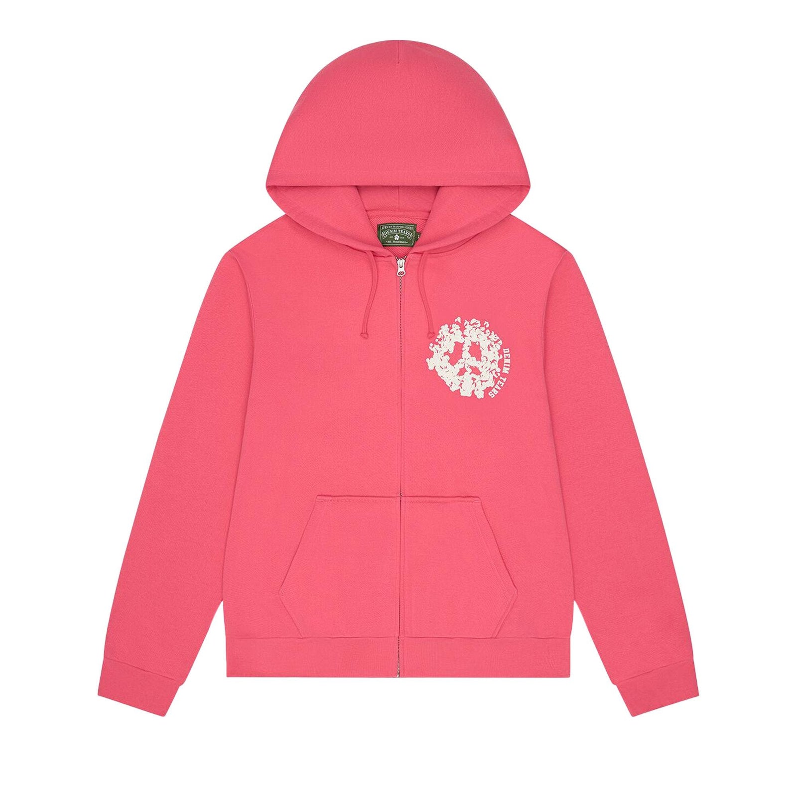 Denim Tears Denim University Zip Hoodie Pink - Im Your Wardrobe