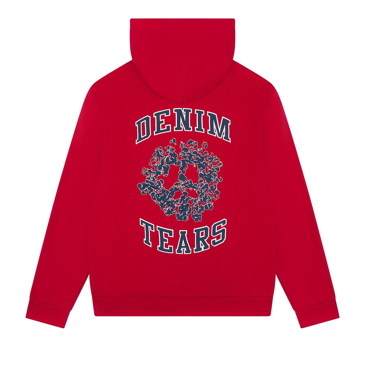 Denim Tears Denim University Zip Hoodie Red - Im Your Wardrobe