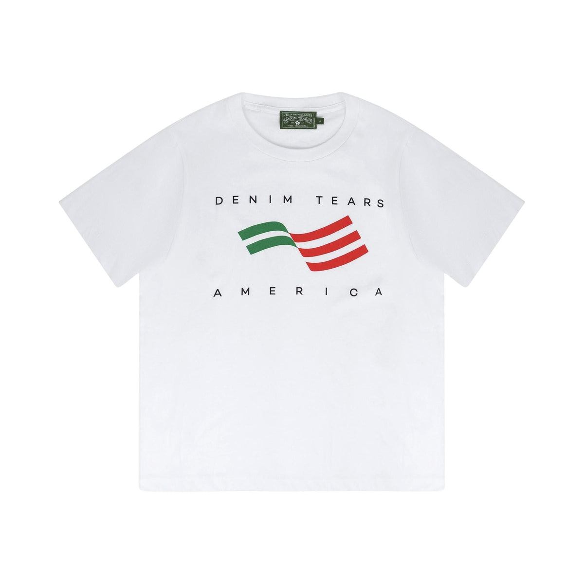 Denim Tears Ellis Tears Tee White - Im Your Wardrobe