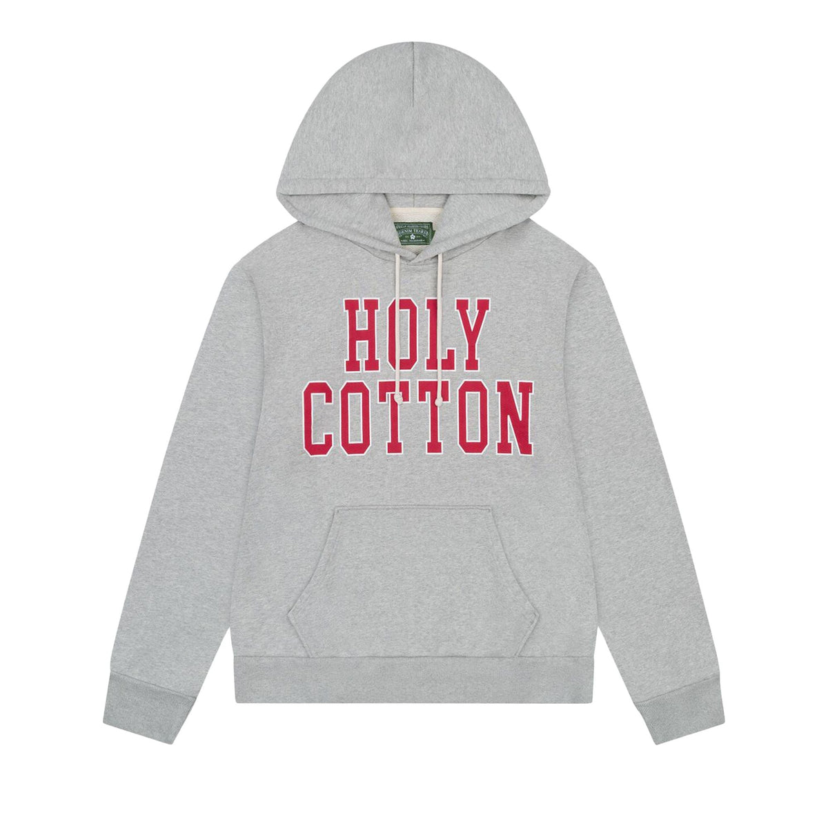 Denim Tears Holy Cotton Hoodie Grey - Im Your Wardrobe