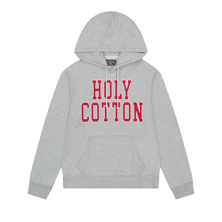 Denim Tears Holy Cotton Hoodie Grey - Im Your Wardrobe