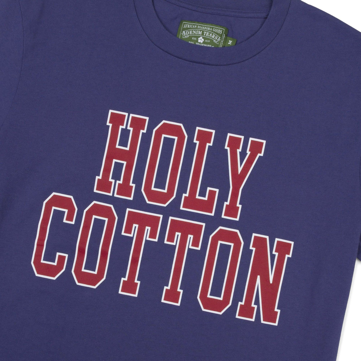 Denim Tears Holy Cotton Tee Navy - Im Your Wardrobe