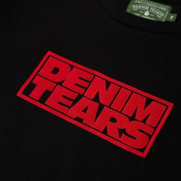 Denim Tears Larmes de Jean Tee Black - Im Your Wardrobe