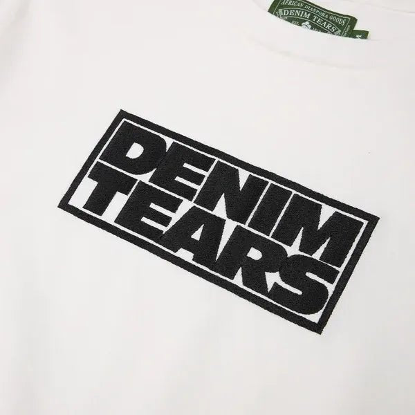 Denim Tears Larmes de Jean Tee White - Im Your Wardrobe