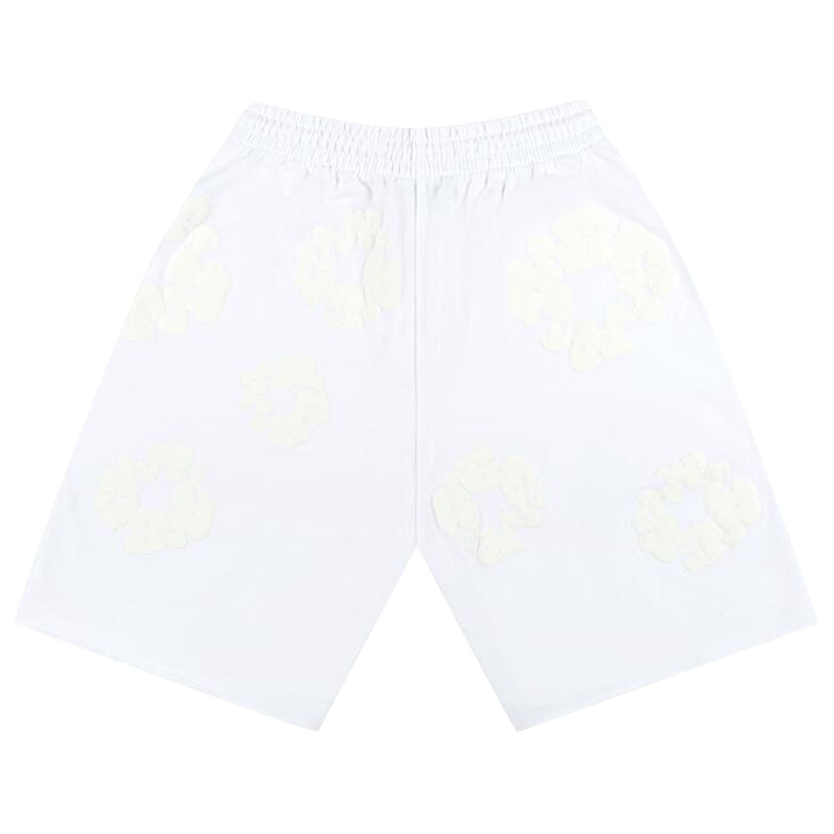 Denim Tears Mono Cotton Wreath Shorts White - Im Your Wardrobe