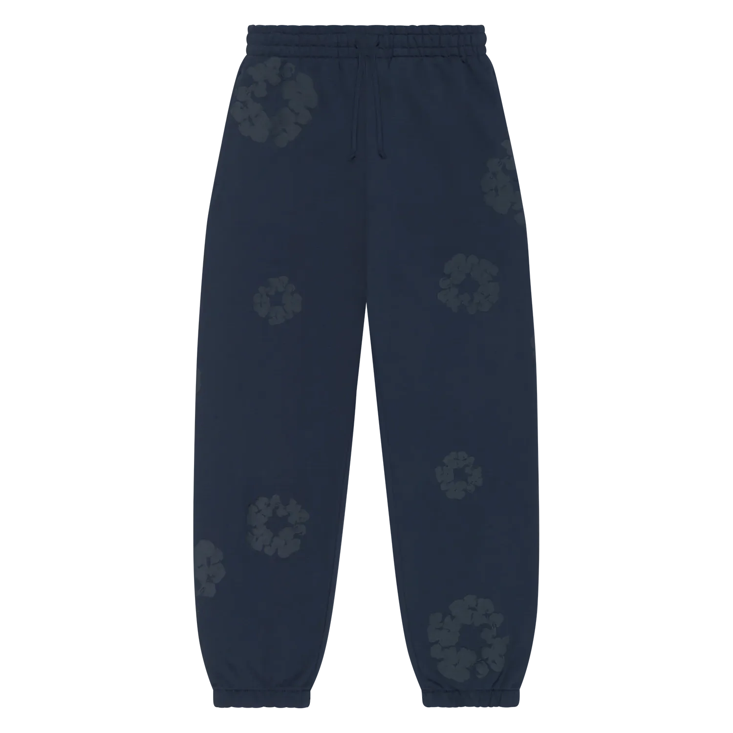Denim Tears Mono Cotton Wreath Sweatpants Navy - Im Your Wardrobe