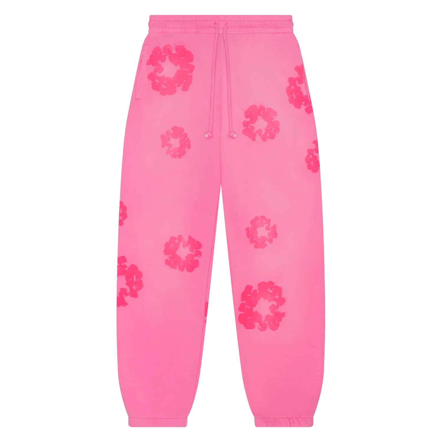 Denim Tears Mono Cotton Wreath Sweatpants Pink - Im Your Wardrobe