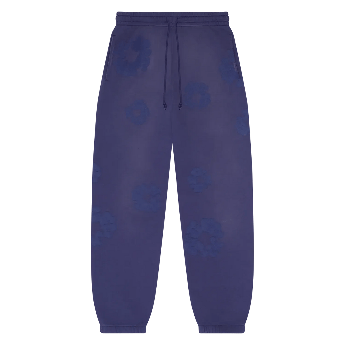 Denim Tears Mono Cotton Wreath Sweatpants Washed Blue - Im Your Wardrobe