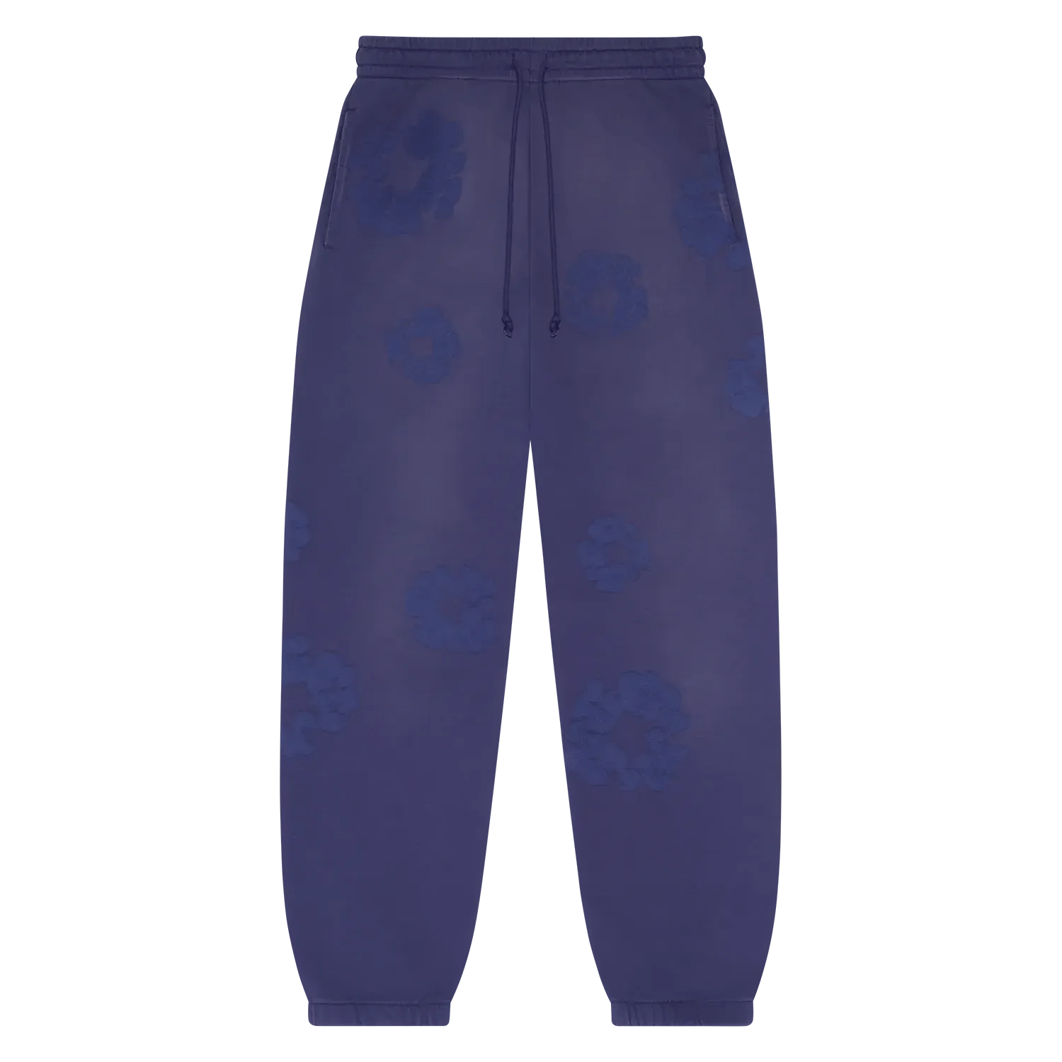 Denim Tears Mono Cotton Wreath Sweatpants Washed Blue - Im Your Wardrobe