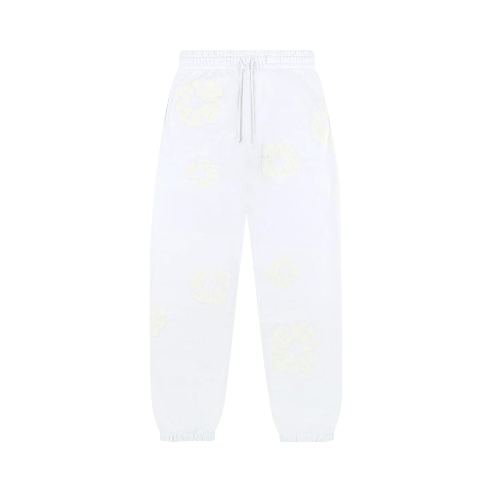 Denim Tears Mono Cotton Wreath Sweatpants White - Im Your Wardrobe