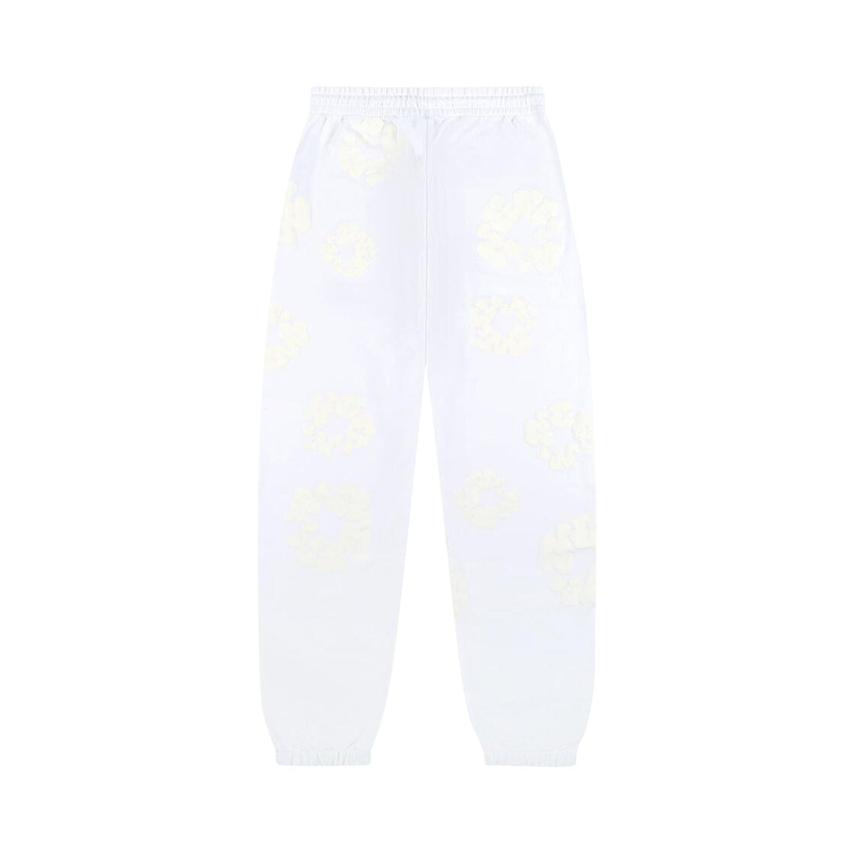 Denim Tears Mono Cotton Wreath Sweatpants White - Im Your Wardrobe