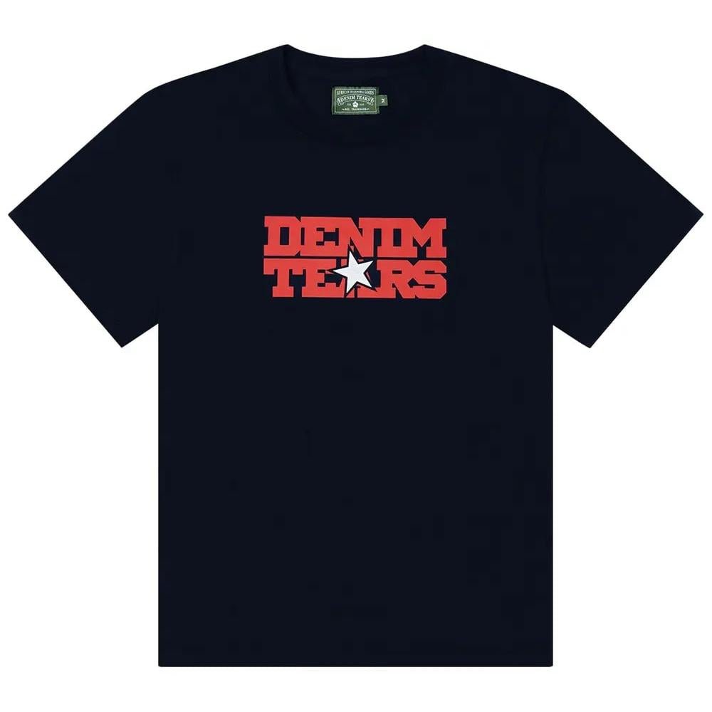 Denim Tears Most Dangerous Tee Navy - Im Your Wardrobe