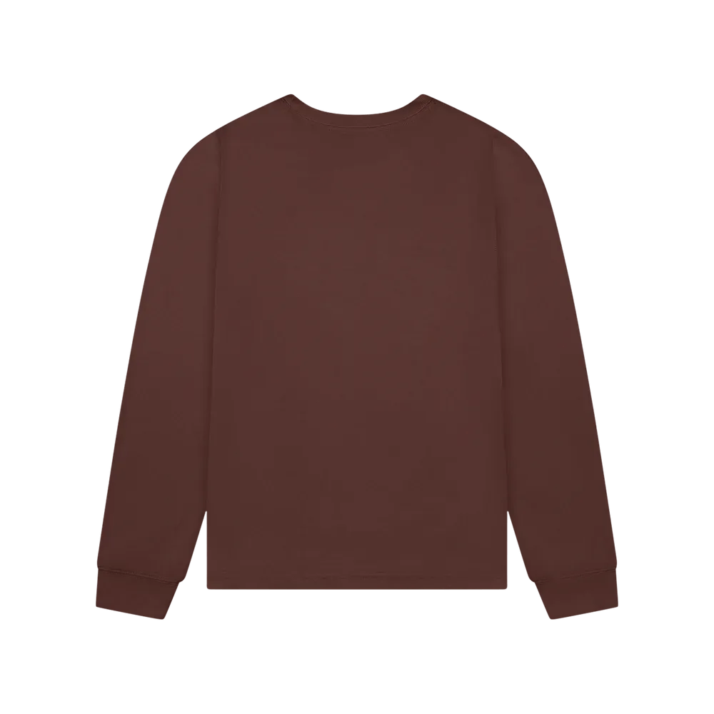 Denim Tears Peace Wreath Long Sleeve Tee 'Brown' - Im Your Wardrobe