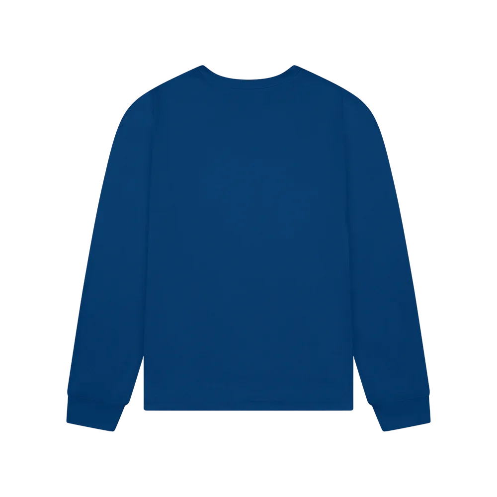 Denim Tears Peace Wreath Long Sleeve Tee 'Navy' - Im Your Wardrobe