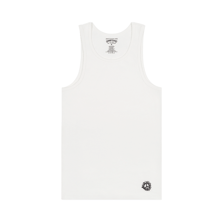 Denim Tears Peace Wreath Tank Top White - Im Your Wardrobe