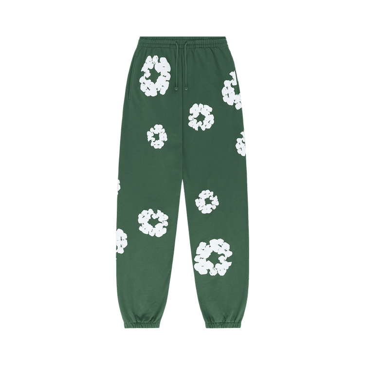 Denim Tears The Cotton Wreath Sweatpants Green - Im Your Wardrobe