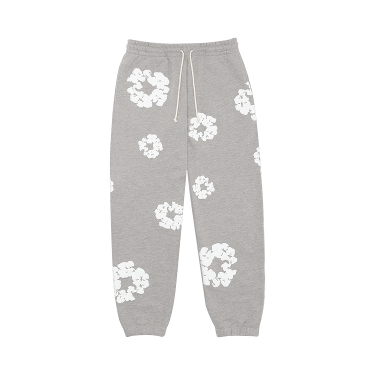 Denim Tears The Cotton Wreath Sweatpants Grey - Im Your Wardrobe