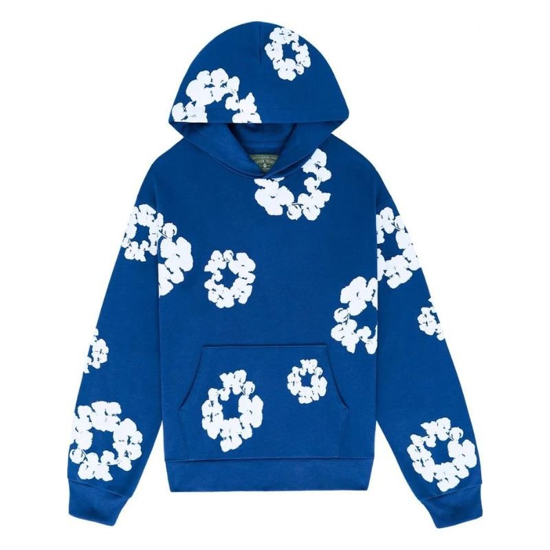 Denim Tears The Cotton Wreath Sweatshirt Royal Blue - Im Your Wardrobe