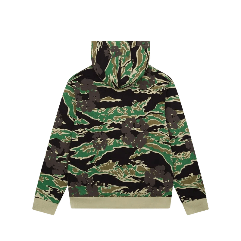 Denim Tears The Cotton Wreath Zip Sweatshirt &#39;Green Camo&#39; - Im Your Wardrobe