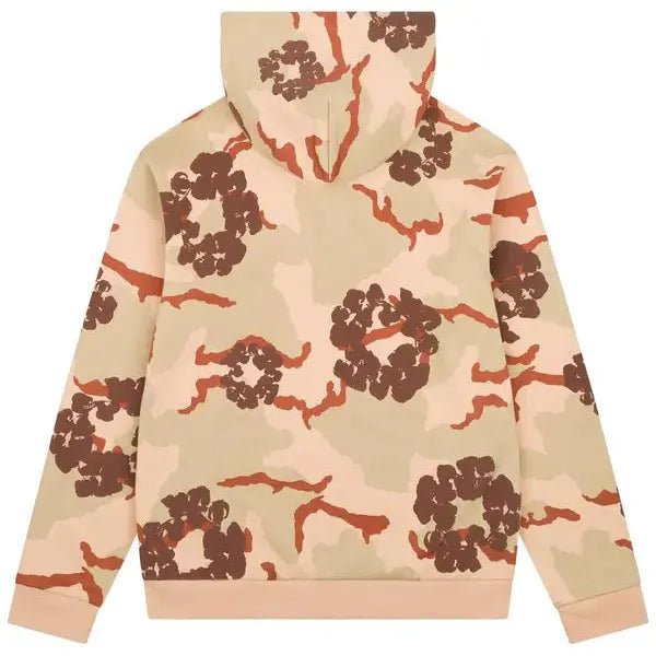 Denim Tears The Cotton Wreath Zip Sweatshirt 'Tan Camo' - Im Your Wardrobe