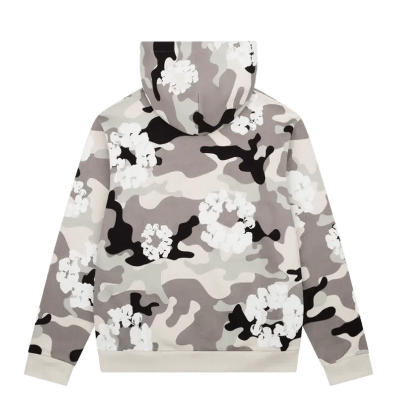 Denim Tears The Cotton Wreath Zip Sweatshirt &#39;White Camo&#39; - Im Your Wardrobe