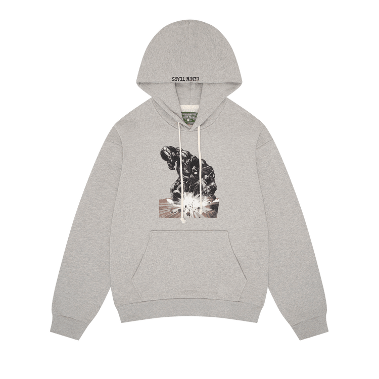 Denim Tears x Arthur Jafa LeRage Hoodie Heather Grey - Im Your Wardrobe
