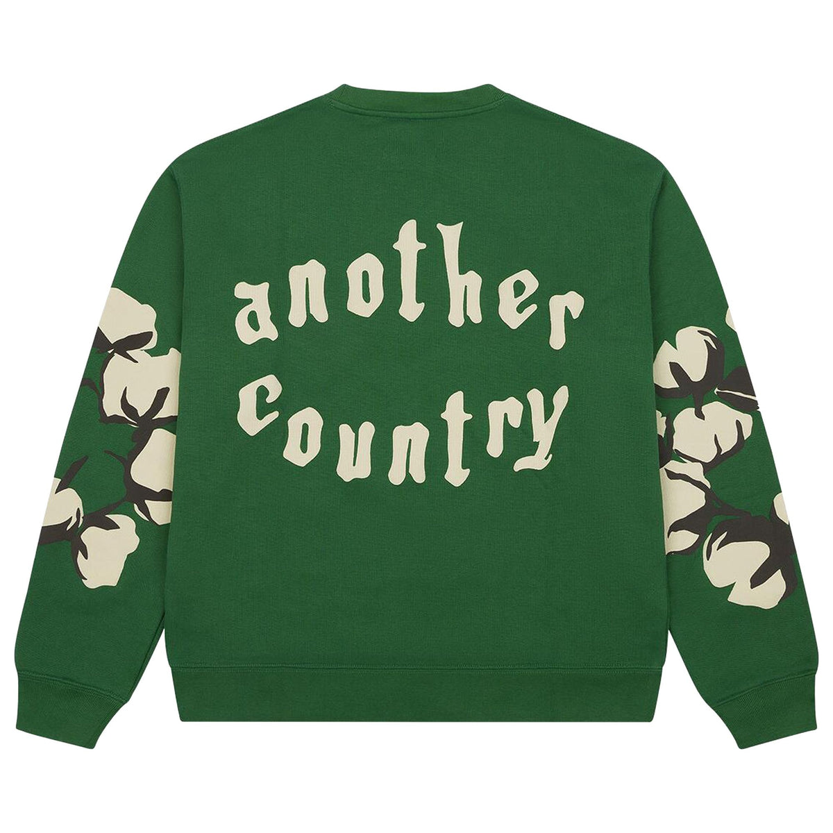 Denim Tears x Cactus Plant Flea Market Cactus Tears Crewneck Green - Im Your Wardrobe