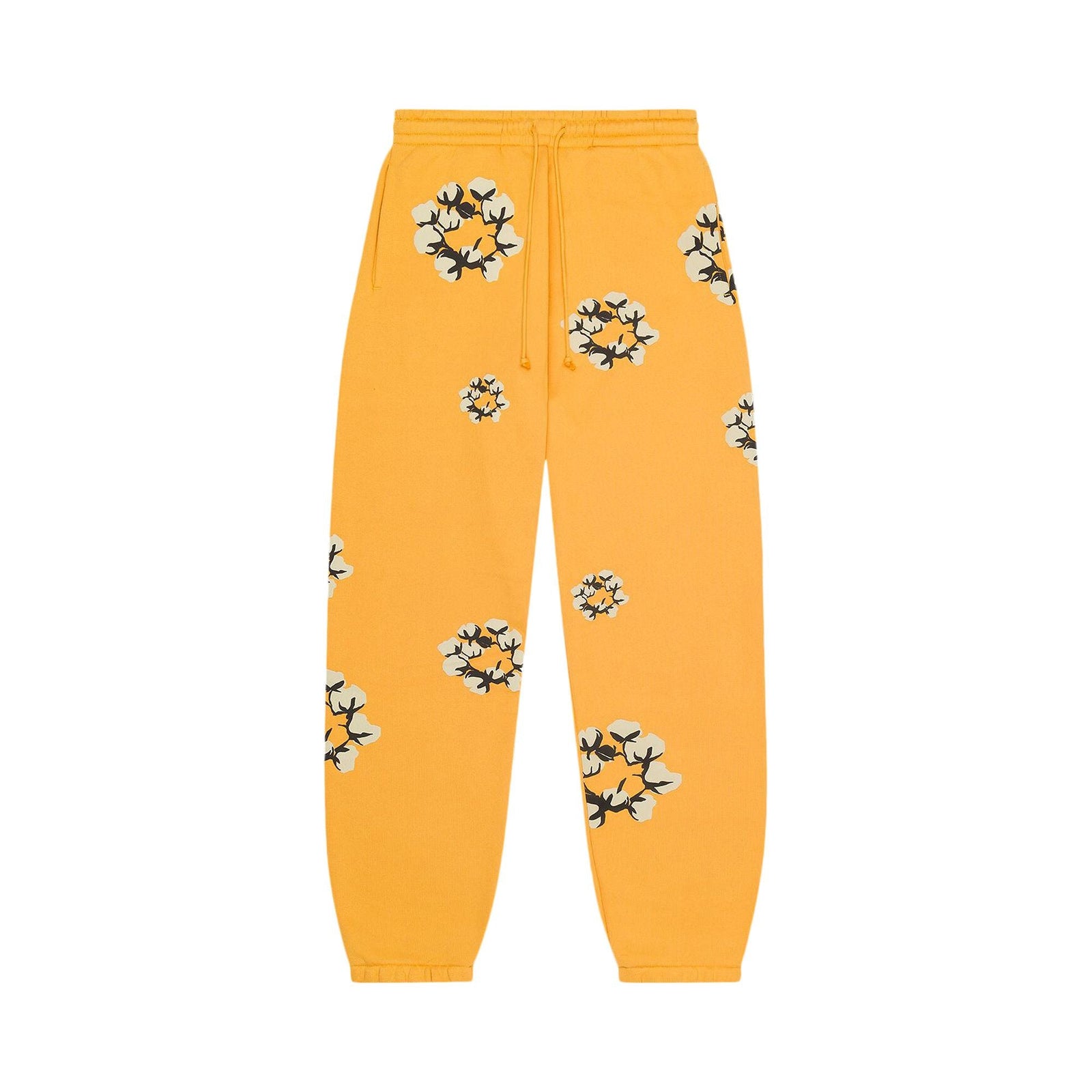 Denim Tears x Cactus Plant Flea Market Cactus Tears Wreath Sweatpants Yellow - Im Your Wardrobe
