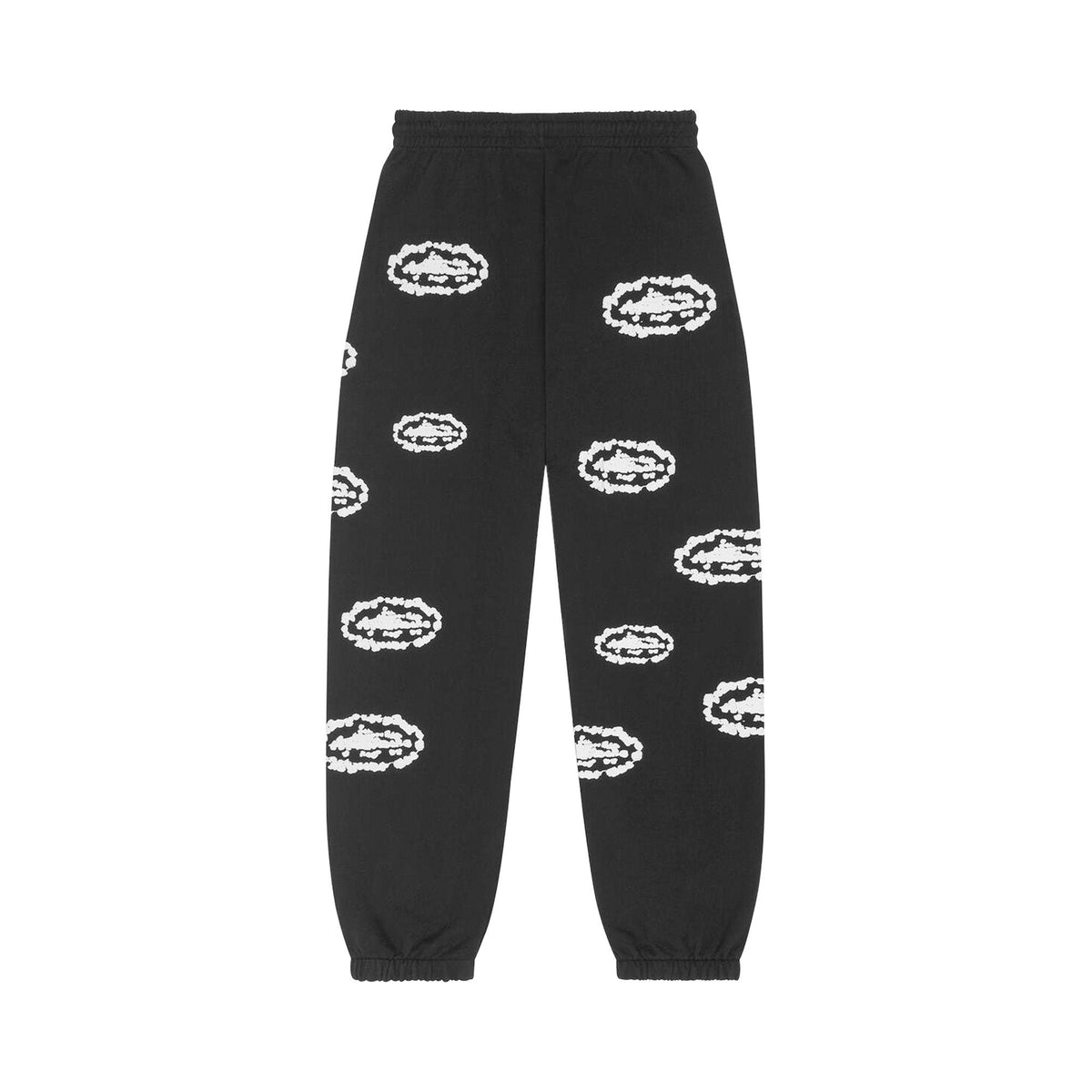 Denim Tears x Corteiz Cotton Wreath Sweatpants Black - Im Your Wardrobe