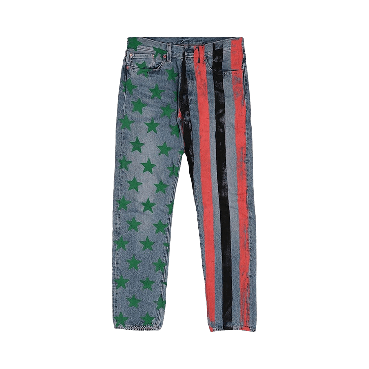 Denim Tears x CPFM 4th of July Denim Plant Jeans Blue - Im Your Wardrobe