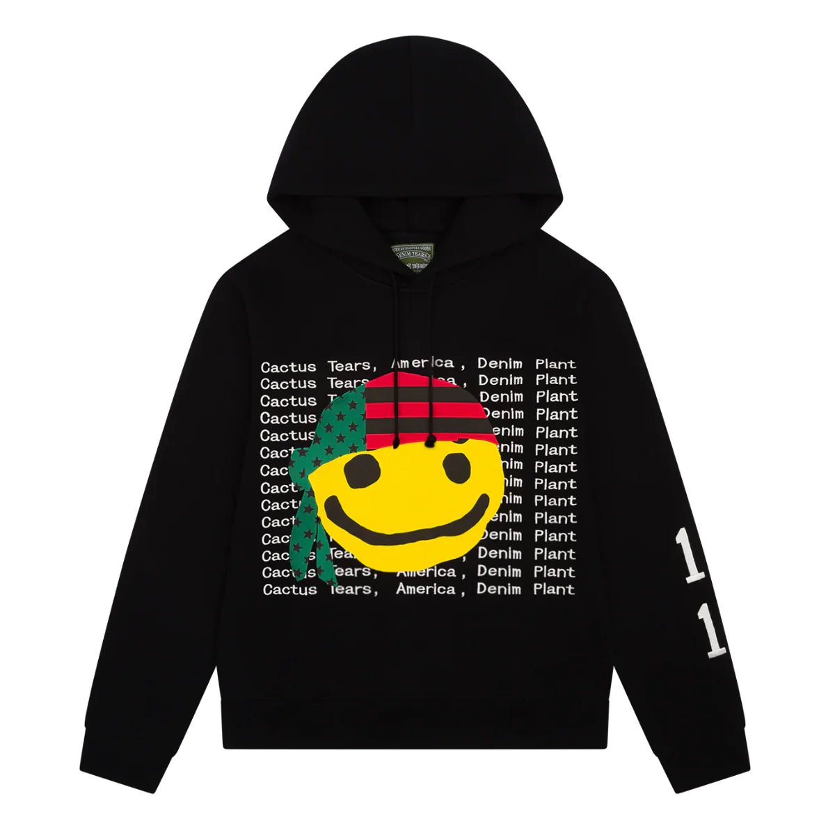 Denim Tears x CPFM Cactus Tears Hoodie Black - Im Your Wardrobe