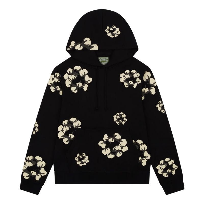 Denim Tears x CPFM Cactus Tears Wreath Hoodie Black - Im Your Wardrobe