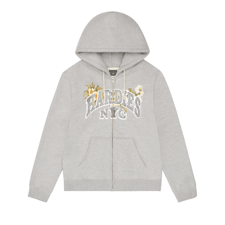 Denim Tears x Hardies Tears Zip Hoodie Grey - Im Your Wardrobe