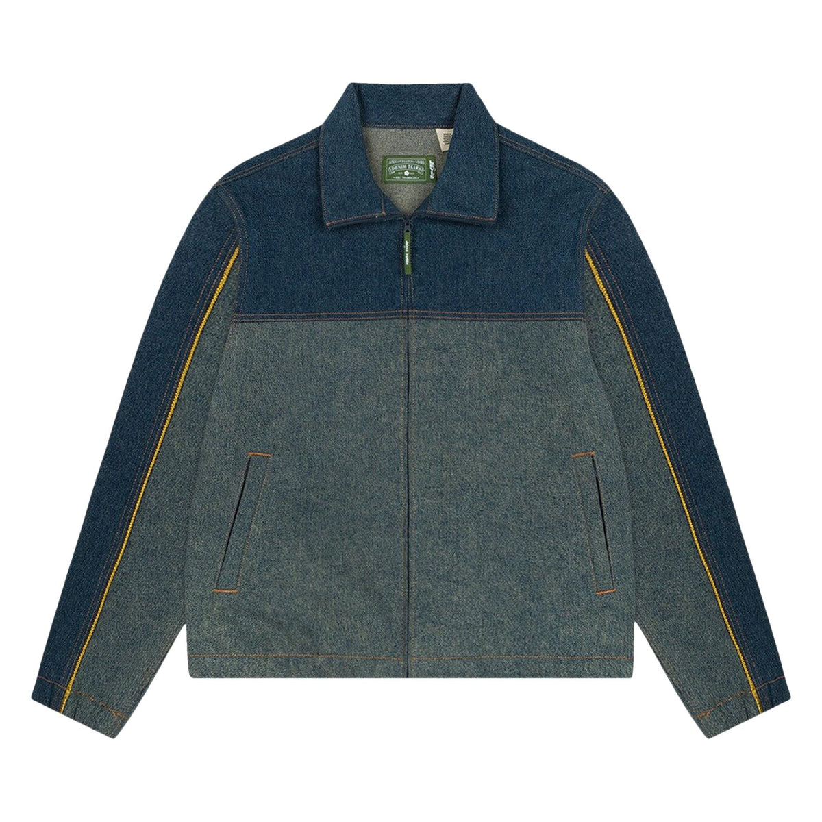 Denim Tears x Levi's Cotton Fleur De-Lis Denim Track Jacket Light Wash - Im Your Wardrobe