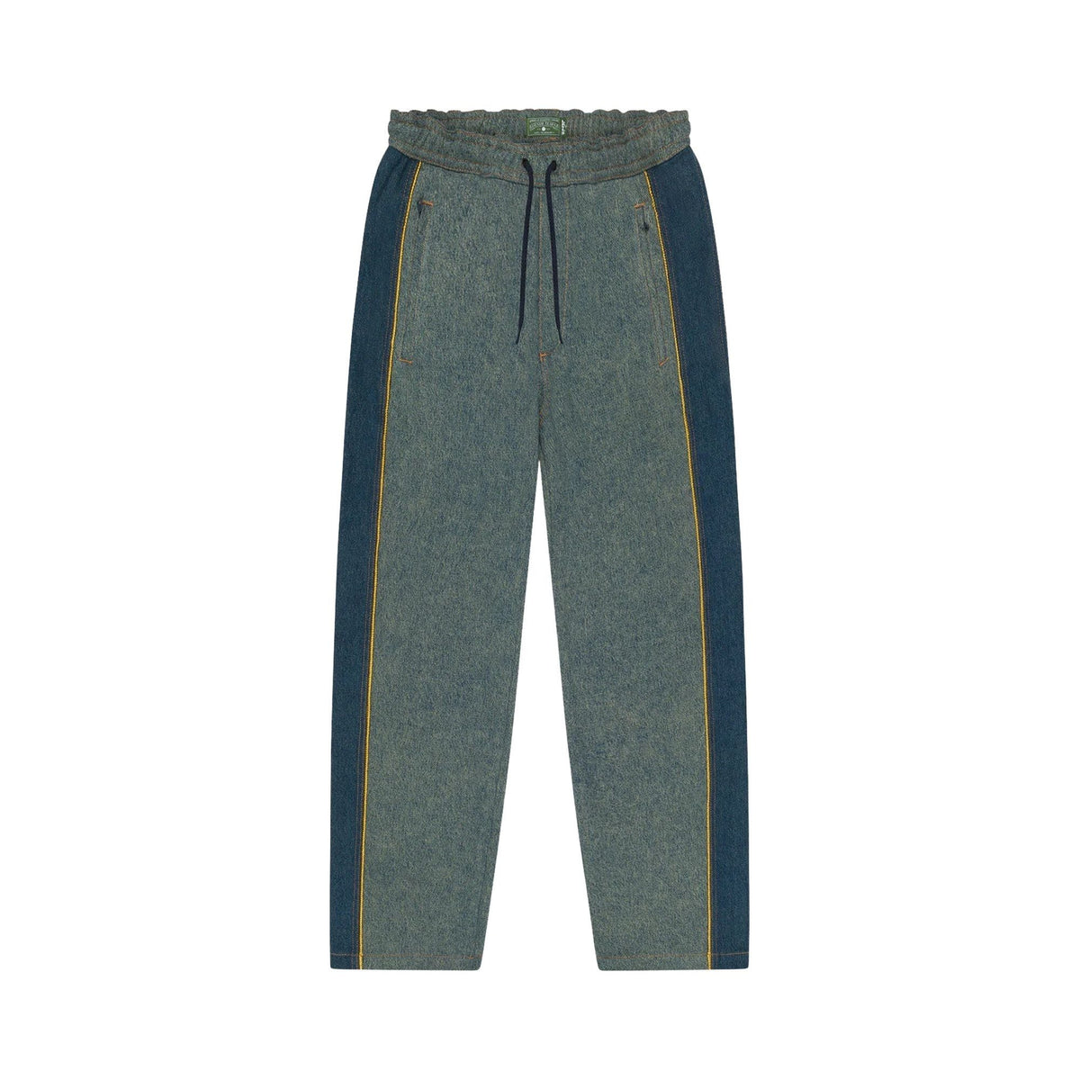 Denim Tears x Levi's Cotton Fleur De-Lis Denim Track Pants Light Wash - Im Your Wardrobe