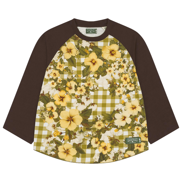 Denim Tears x Levi's Cotton Gingham Baseball Tee Multicolor - Im Your Wardrobe