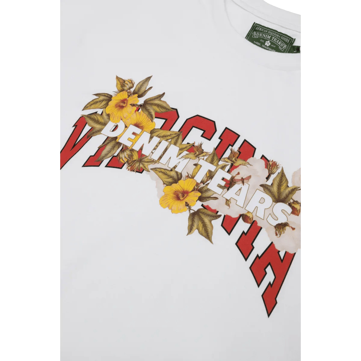 Denim Tears x Virginia Tee White - Im Your Wardrobe