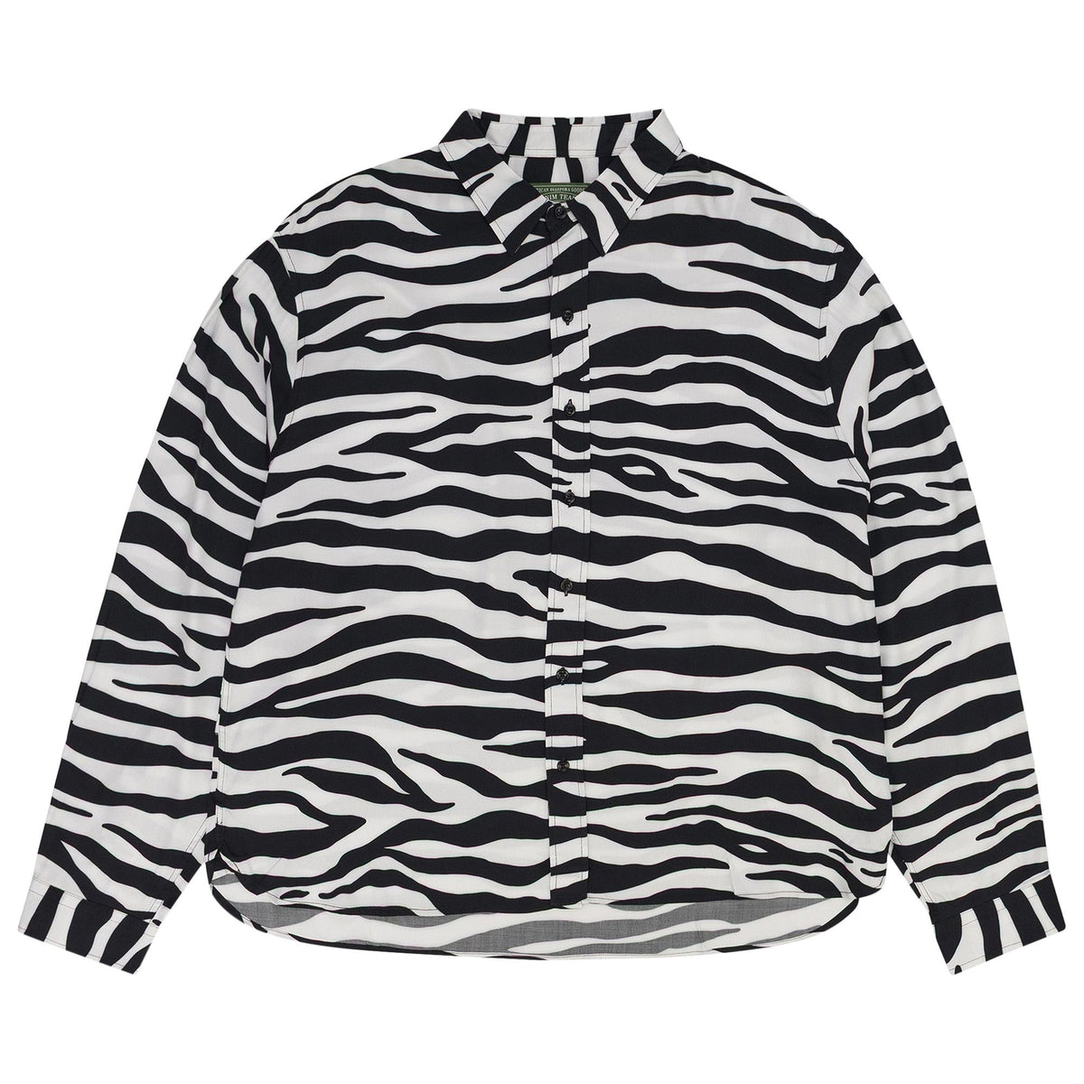 Denim Tears Zebra Print Button Up Multicolor - Im Your Wardrobe