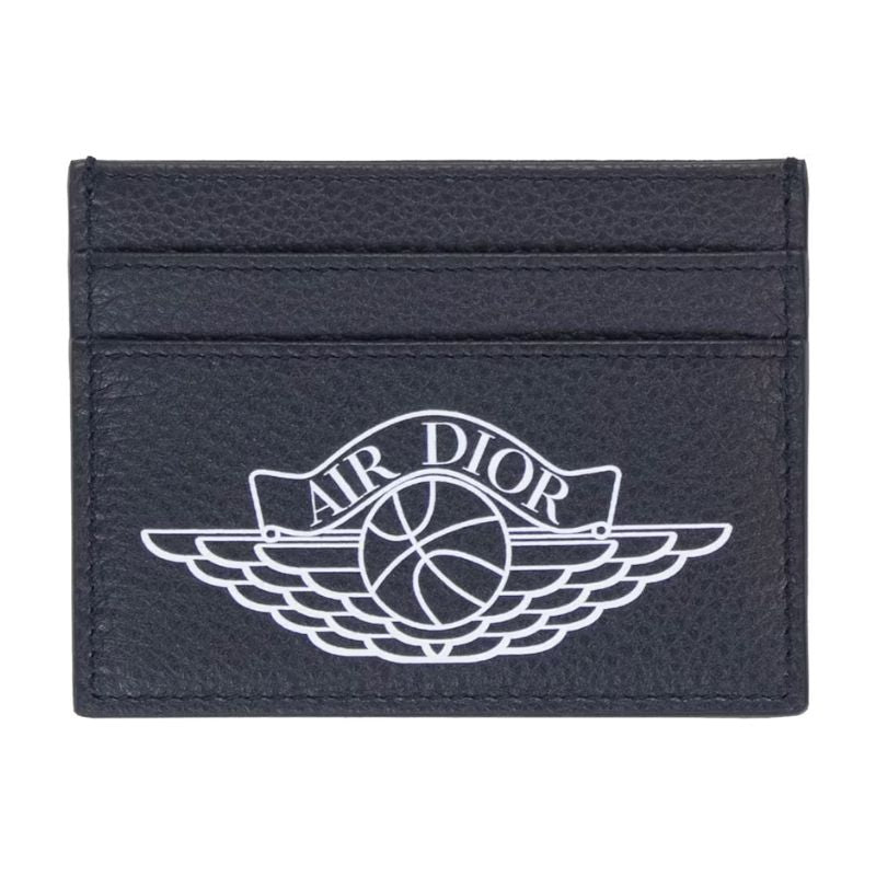 Dior x Jordan Wings Card Holder (4 Card Slot) Navy - Im Your Wardrobe