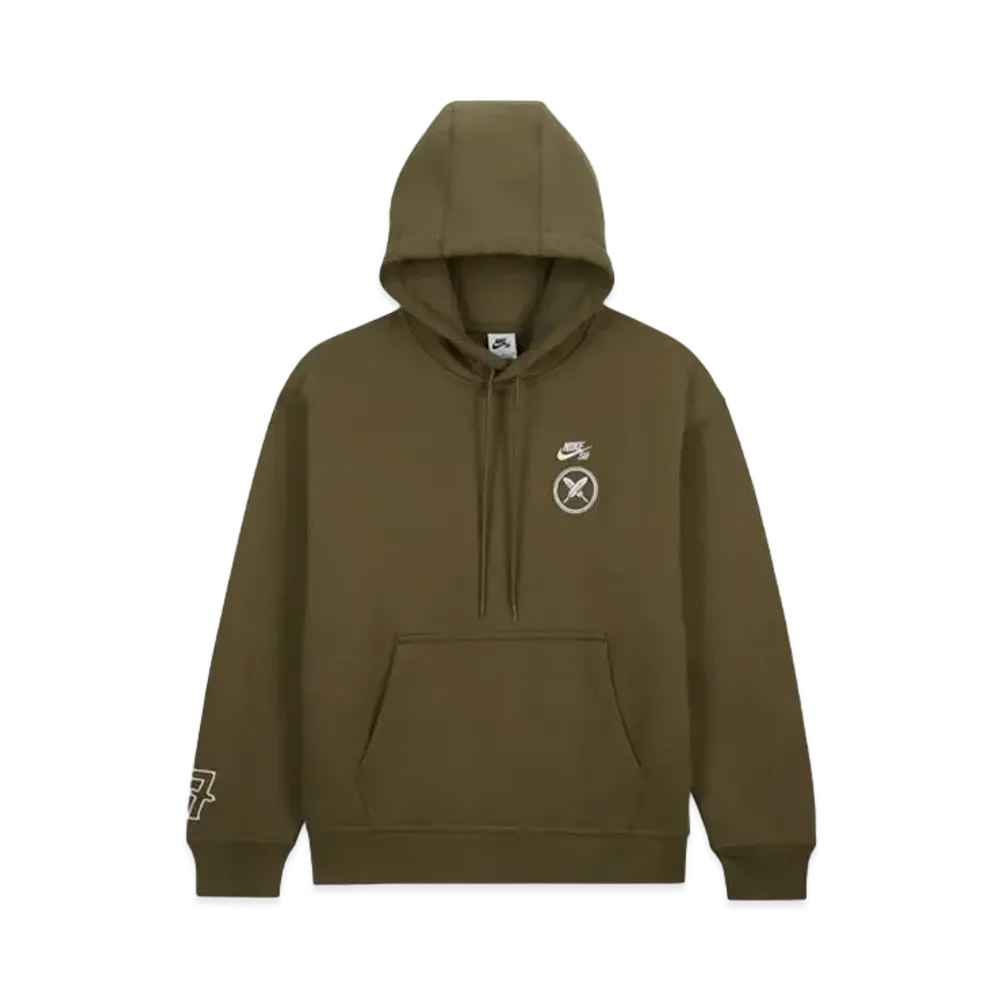 Nike SB x Yuto Horigome Skateboard Fleece Hoodie Olive