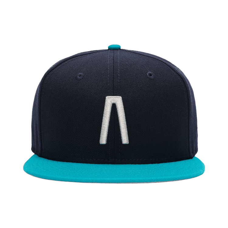 Fear of God Essentials 59FIFTY Athletics Cap Navy (SS26) - Im Your Wardrobe