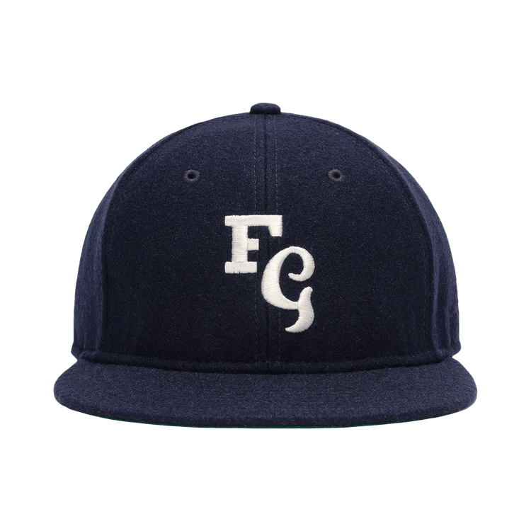 Fear of God Essentials 59FIFTY Retro Fitted Fg Cap Navy (SS26) - Im Your Wardrobe
