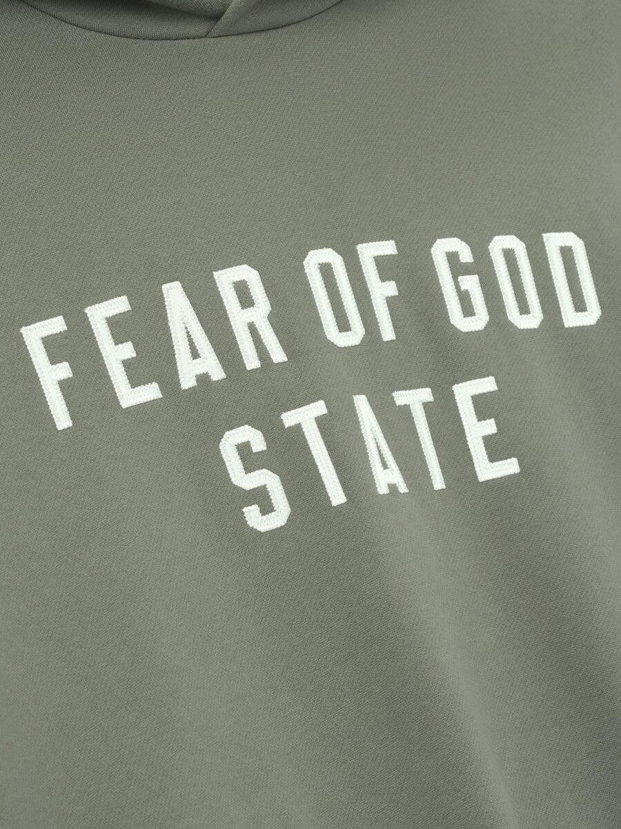 Fear of God Essentials 90s Hoodie Moss (FW25) - Im Your Wardrobe