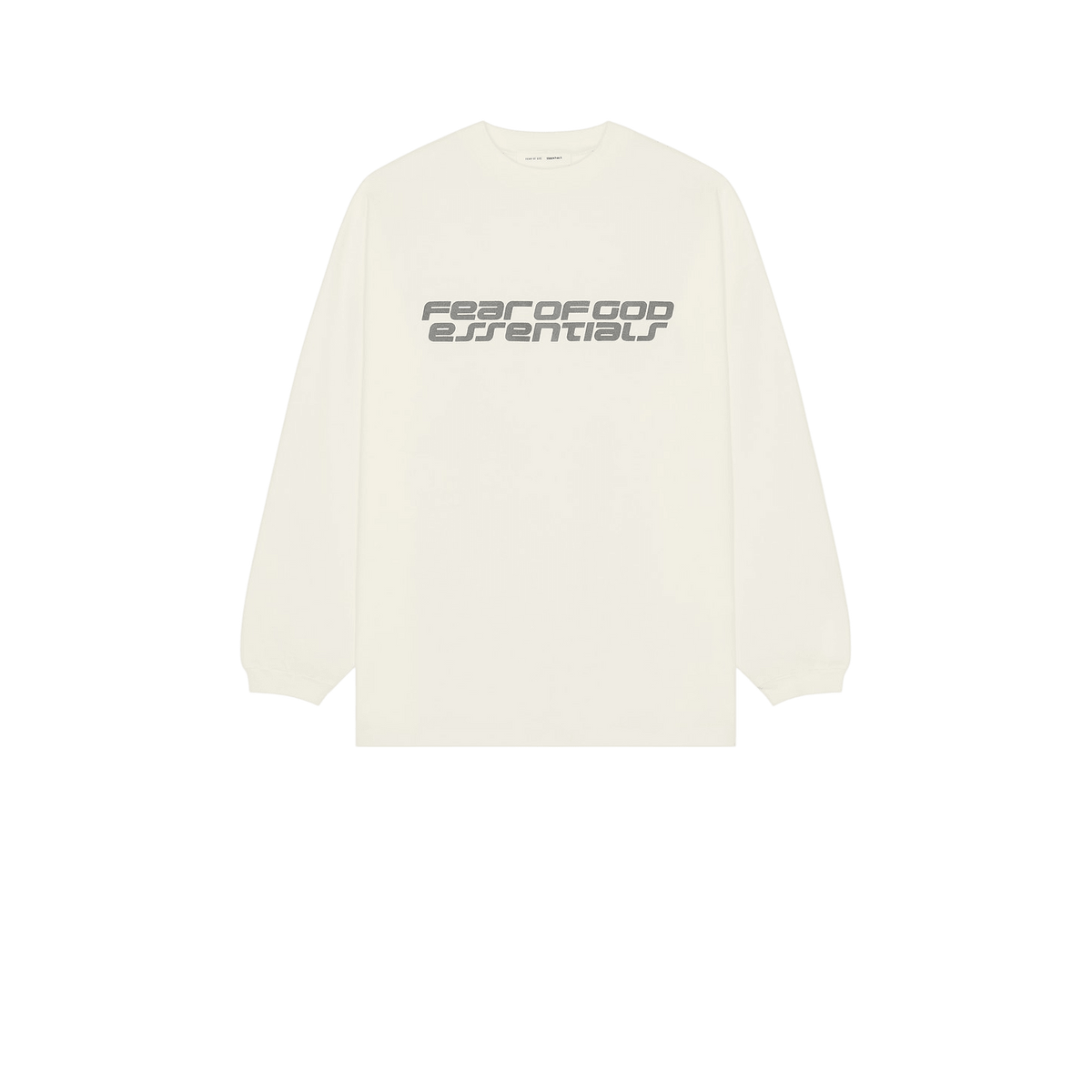 Fear of God Essentials 90's Long Sleeve Tee Ivory - Im Your Wardrobe