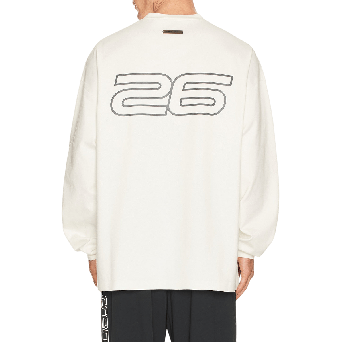 Fear of God Essentials 90's Long Sleeve Tee Ivory - Im Your Wardrobe