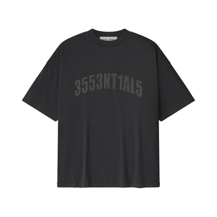 Fear of God Essentials 90s Short-Sleeve Tee Vintage Black (SS26) - Im Your Wardrobe